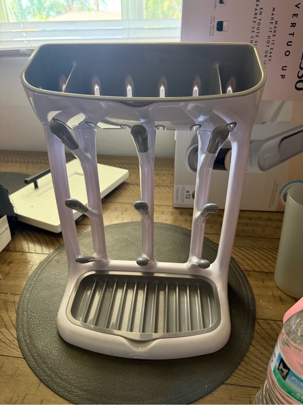 OXO deluxe bottle rack